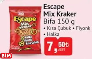 BİFA  ESCAPE  MİX KRAKER